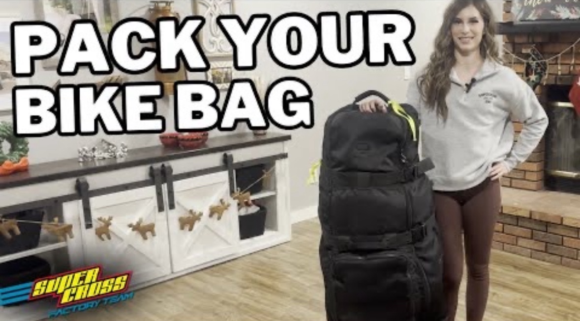 🏁 Supercross BMX: How to Pack your BMX Bike Bag with Pro BMX Racer ...